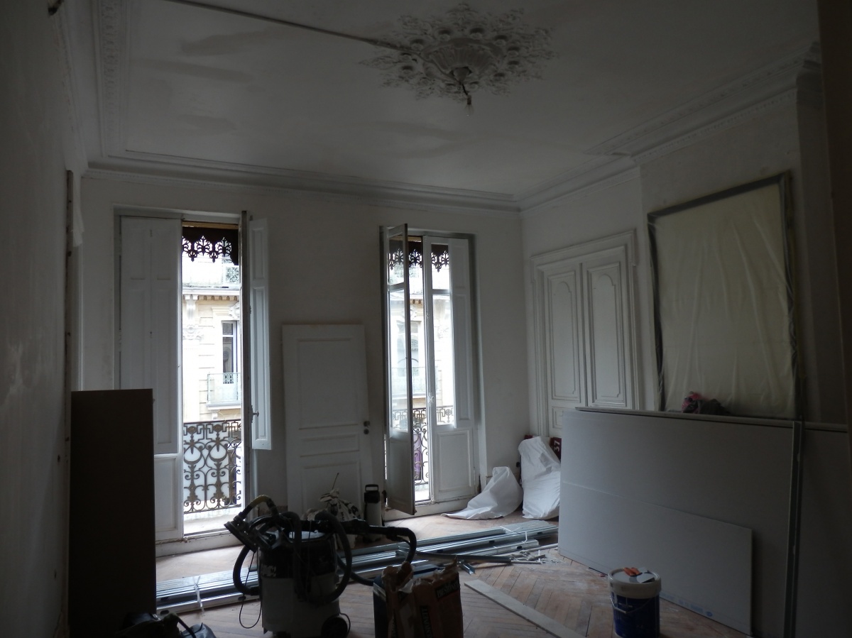 Rnovation complte d'un appartement Haussmannien : P6231447.JPG